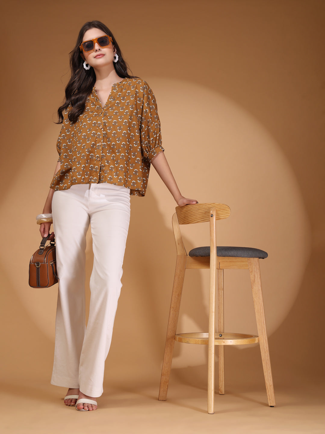 Women’s Cotton Printed Top