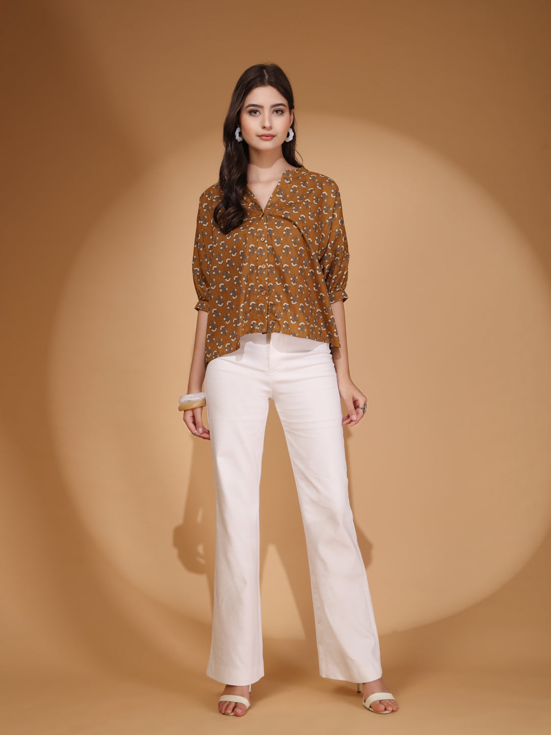 Women’s Cotton Printed Top