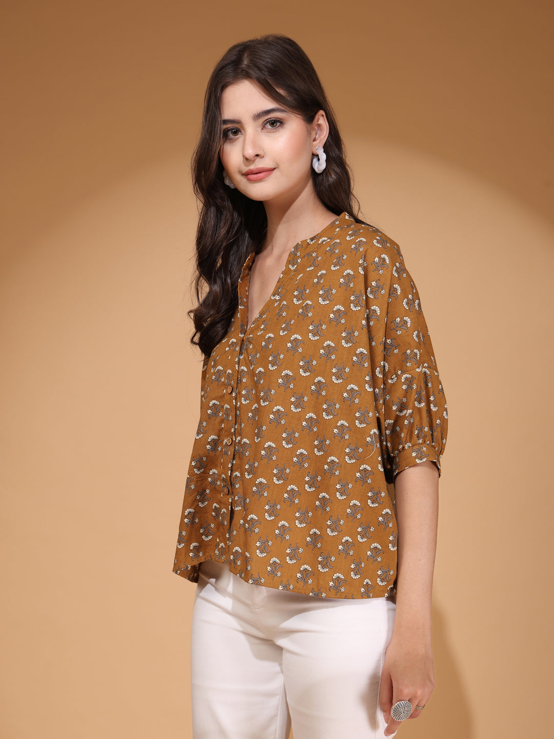 Women’s Cotton Printed Top