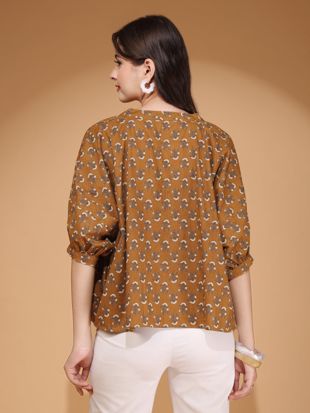 Women’s Cotton Printed Top