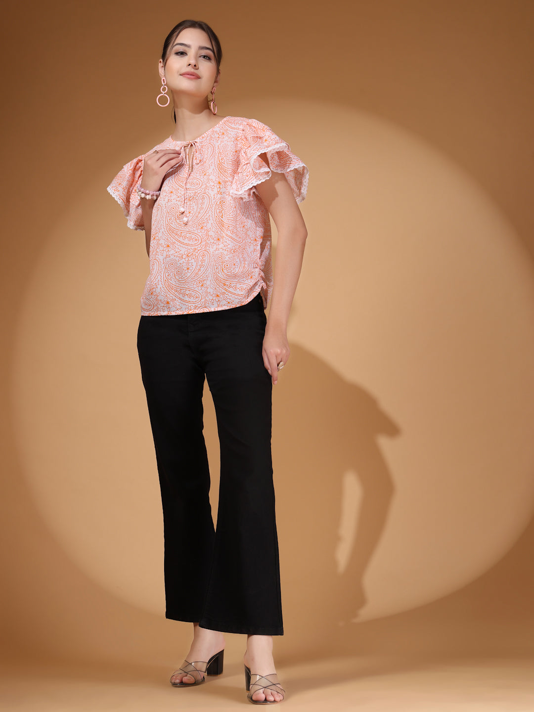 Paisley Printed Top